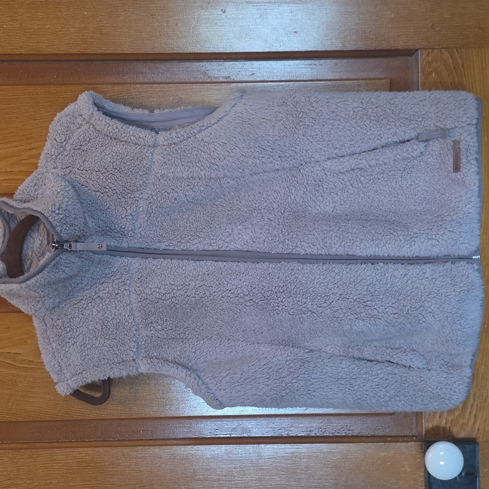 Free Country Gray Fleece Vest